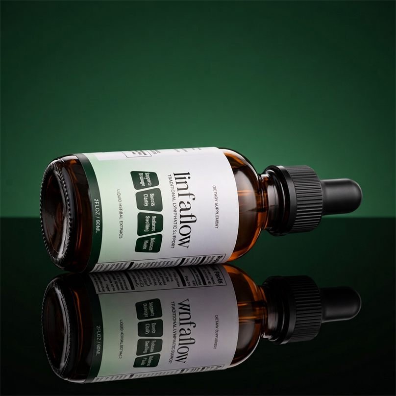 Linfaflow® bottle with reflection